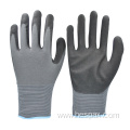 Hespax 13G Polyester Nitrile Working Gloves Sandy Finish